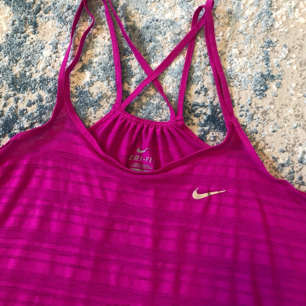 Nike Dri-fit Flowy Racerback Tank - Picture 2 of 3